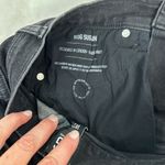 Urban Outfitters BDG Girlfriend High Waist Denim NWOT Black Fringe hem size W27 Photo 6