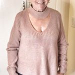 Polly & Esther Cutout Blouse Rose Photo 0