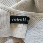 Retrofete Silver Metallic Dress Cut Out Open Back Sleeveless Size XS Photo 8