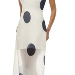 Miss Rosier Polka Dot Maxi Dress White Size XS Photo 0
