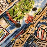 draper's & damon's  petite Blue‎ Long Sleeve Button-up Shirt Jacket Sz LP Photo 4