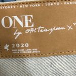 One Teaspoon  Blue Distressed Frayed Hem Denim Skirt Photo 6