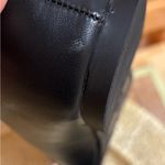 SM New York pointed toe silver bow black ballerina flats shoes Size 9 Photo 6