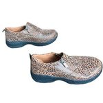 Lands' End Lands’ End Brown Cheetah Print Slip On Shoes Photo 3