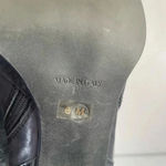 Sesto Meucci  Sleek Western Zip Style Charcoal Weave Granny Ankle boots Booties 6 Photo 10