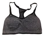 Victoria's Secret racer back gray with black lining, removable padding sports bra Photo 1