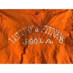 ZARA  Orange Luxury & Fitness Crewneck Size Medium Photo 1