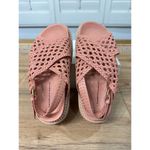Ulla Johnson Gili Woven Leather Flatform Sandals Sundew Size 9/9.5 US 40 EU NIB Photo 11