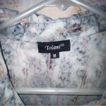 Tolani  Silk Sleeveless Shirt Dress Size Medium Photo 4