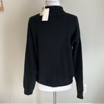 Line and Dot  Harper Cut Out Turtleneck Sweater Black Photo 3