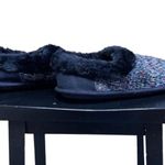 secret treasures Women's  Slippers 11-12 Black Multi Photo 2