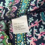 Cynthia Rowley Back Button Medallion Print Sleeveless Multi Color Blouse Photo 7