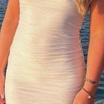 White Strapless Dress Size XS Photo 0