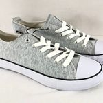 Twisted Womens Sneakers Low Top Lace Up Heathered Gray Size 10 Photo 0