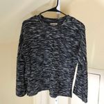 Madewell  EUC Women's Button Shoulder Wide Sleeve Top Sweater Black Size XS Photo 1
