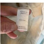 CAbi  Jacket Blazer Linen light coat Ruffle asymetrical crop M Photo 6