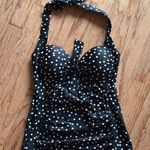 Merona polka dot swim top. S Photo 0