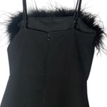 Edikted Black Feather Trim Mini Dress
XS (NWOT) Photo 4