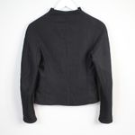 Moschino Vintage Cheap and Chic Black Virgin Wool-Blend Zip Jacket Photo 4