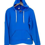 Under Armour Under Armour Women’s Hoodie Semi Fitted Heat Gear Size Large Blue Photo 0