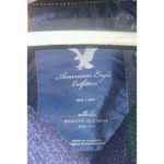 American Eagle  Outfitters Plaid Wool Blend Belted Peacoat Women’s M Vintage Y2K Photo 3