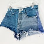 One Teaspoon  Mismatched Denim Shorts Cutoff Size 25 Photo 1