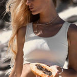 NEW‎ Abysse Mary Lou Top, Dune Photo 0