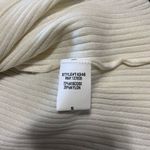 Debut DREAMERS by  Cream Long Sleeve Ribbed Cardigan Cover Up Tie Women’s S EUC Photo 4