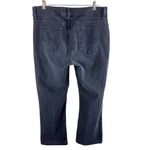 Riders By Lee Vintage Antiqued Black Denim Midrise Bootcut Jeans Size 14 Photo 1