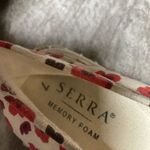 Serra  Espadrilles Size 7 Flat Slip On Loafer Boat Shoes Memory Foam Floral Photo 7
