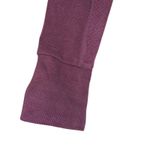 Athleta  Purple Long Sleeve Criss Cross Front Top Photo 1