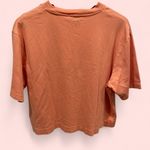 Vince Cute  peach pima cotton boxy wide sleeve t-shirt large Photo 5