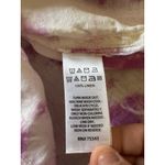 Rachel Zoe 100% Linen White & Purple Tie-dye Hood Button Down Top Women Size XS Photo 9