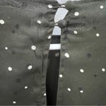 H&M bell sleeve black dress with black and white polka dots size 4 Photo 6