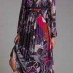 Anthropologie Floral Midi Dress Photo 0