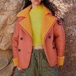 Free People Kaja Vegan Bonded Peacoat Photo 0