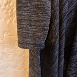 Agnes & Dora Gray Black Textured Knit Cardigan Sweater size Small Photo 6