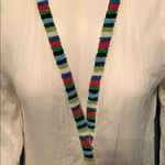 Soft x Joie white beaded swim coverup size small Photo 2