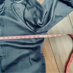 Banana Republic  Factory Long Sleeve Silky Short Collar Button Front Blouse Photo 4