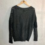 Olive & Oak  Gray Knitted Cardigan Sweater Photo 6