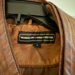 Members Only  Brown Leather Jacket Photo 1