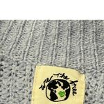 Free People NEW  Care Snowdrift Periwinkle Ice Henley Boucle Pullover Sweater Lg Photo 11