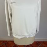Pangaia Logo Printed Hoodie White Size XS Photo 4