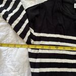 Never Worn: Cielo black & white striped crew neck sweater Size M Photo 5