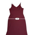 BHLDN  Jones Satin Gown Dress Women's Size 8 Burgundy Formal Wedding Guest Photo 11