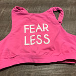 Aerie  Pink “Fear Less” Sports Bra Photo 0