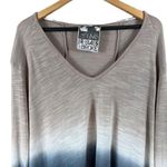 Young Fabulous and Broke Ombré Asymmetrical V-neck Sweater Photo 5