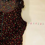 Forever 21 ‎ Sz Smsll black dot dress colorful EUC 160502 Photo 3