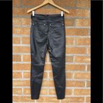 Free People   Faux Leather Pants size 27 Photo 5