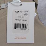 ANDIE Azzura One Piece Bias Stripe Olive Swimwear Bathing Suit Size M New Photo 10